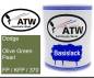 Preview: Dodge, Olive Green Pearl, FP / KFP / 370: 1L Lackdose, von ATW Autoteile West.
